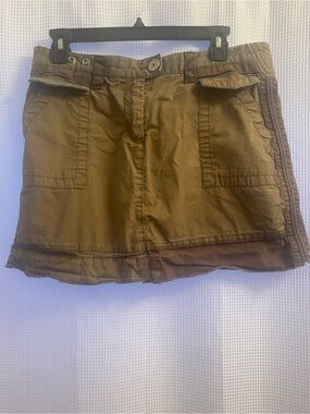 Da-Nang Y2K Military Cargo Mini Skirt